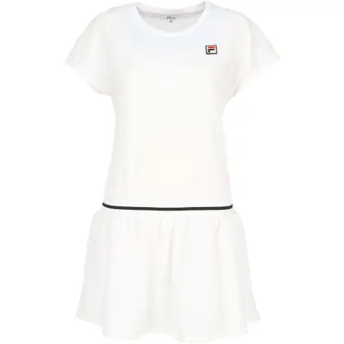 FILA Short Sleeved Dress Women's White