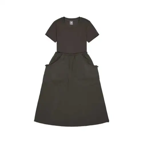 New Balance Short Sleeved Dress Women's Dark Gray