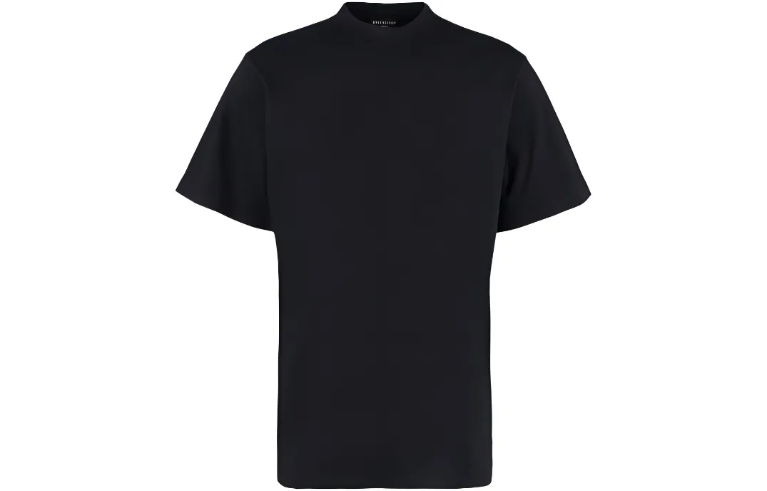 Balenciaga Back Hem Long Boxy Fit T Shirt