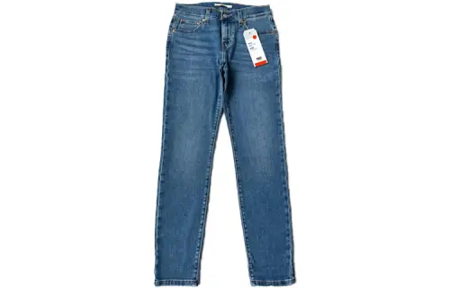 Levis Jeans Women's Blue Moderate Straight Fit Pants