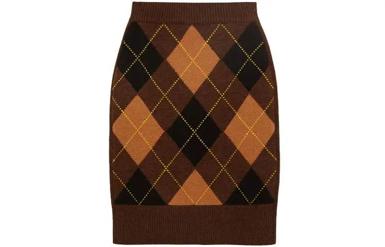 Burberry Casual Long Skirt Women's Multicolor