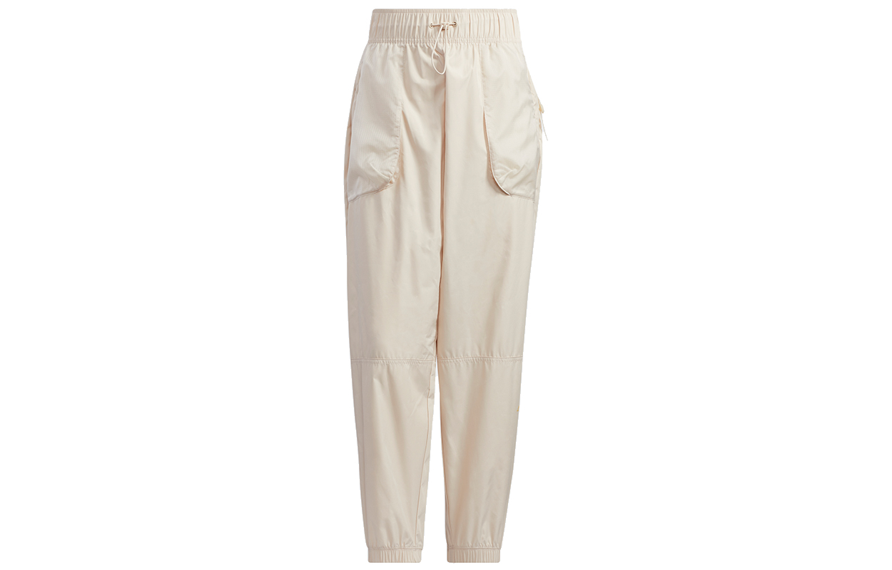 Женские штаны adidas W WV PANTS (бежевые)