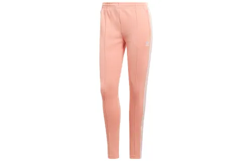Adidas Originals SST Knitted Sweatpants Women's Gray Pink
