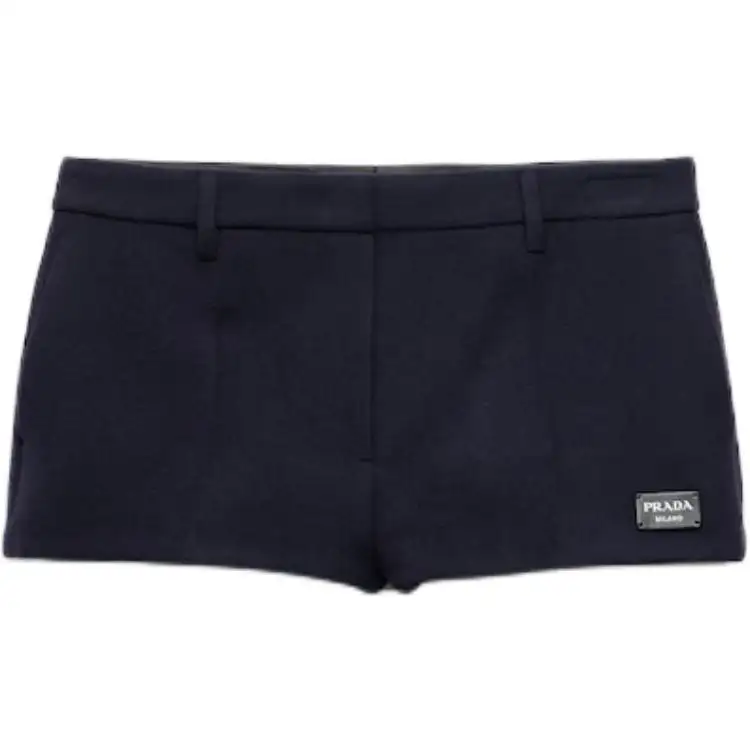PRADA Casual Shorts Women's Blue