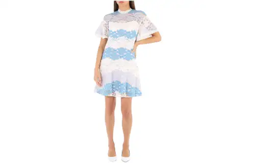 Burberry Short Sleeved Dress Women's