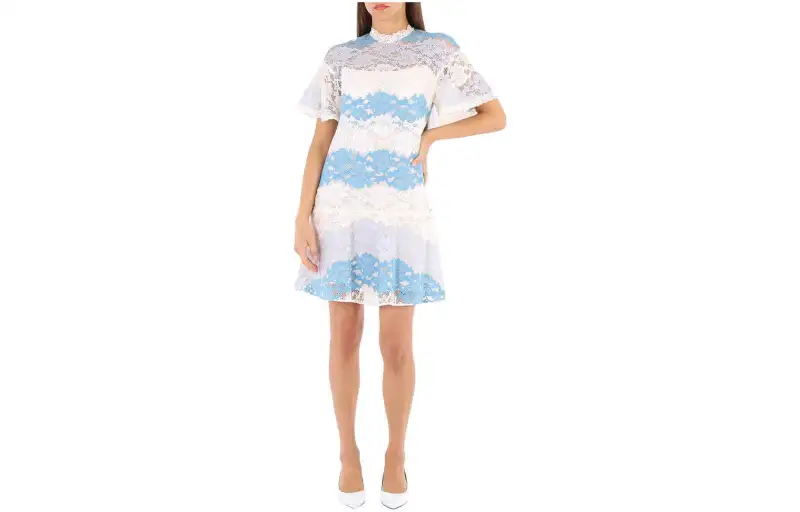 Burberry Short Sleeved Dress Women's