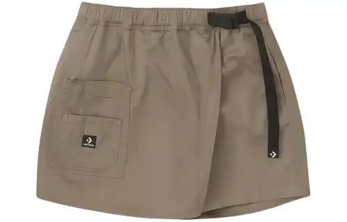 Converse Woven Festival Casual Shorts Women's Brown