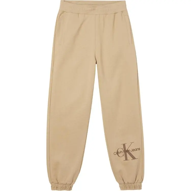 CALVIN KLEIN Knitted Sweatpants Women's Light Brown
