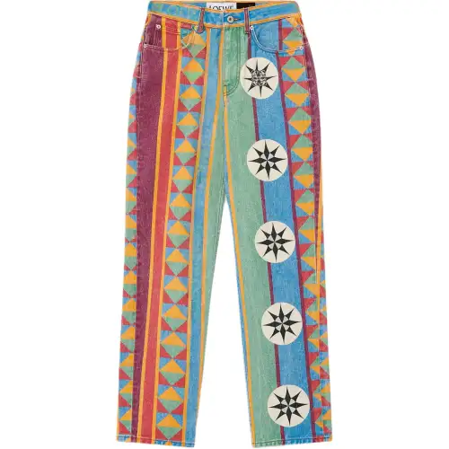 LOEWE Denim Jeans 'Multicolor'