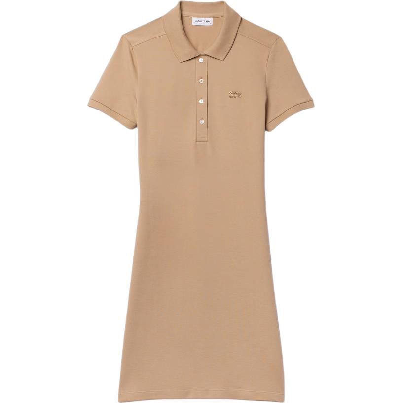Женское платье LACOSTE (бежевый)