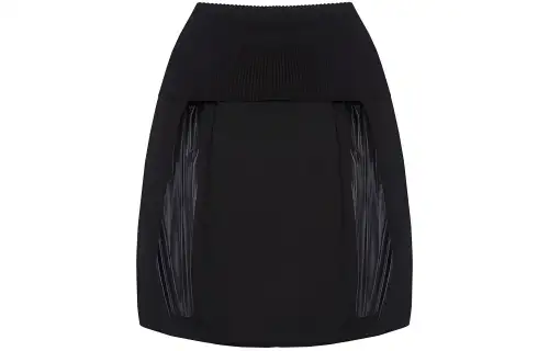 Burberry FW23 Short Sleeved Dress Women's Black