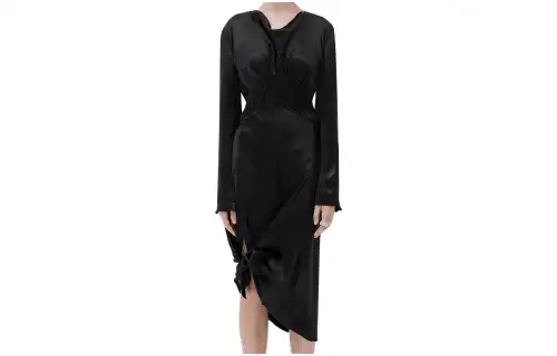 Bottega Veneta Long Sleeved Dress Women's