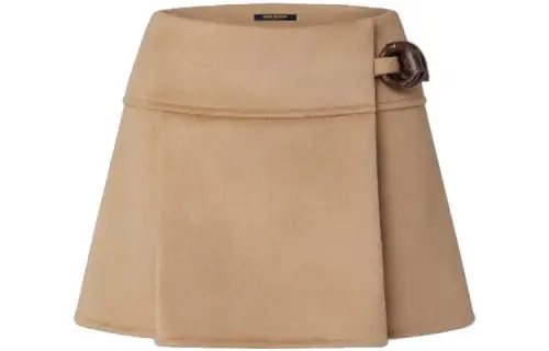 LOUIS VUITTON Casual Short Skirts Women's Caramel