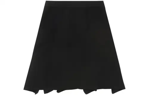Bottega Veneta A Line Ruffled Skirt