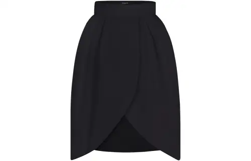 LOUIS VUITTON Casual Long Skirt Women's Black