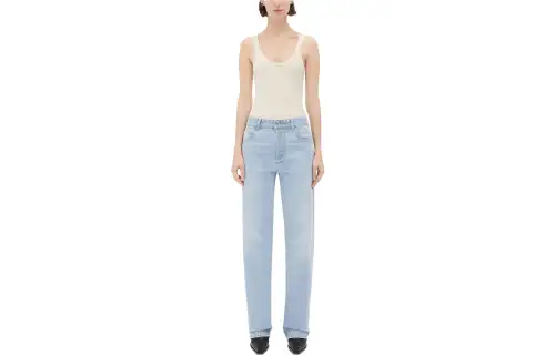 Bottega Veneta Mid-Waisted Straight-Leg Jeans