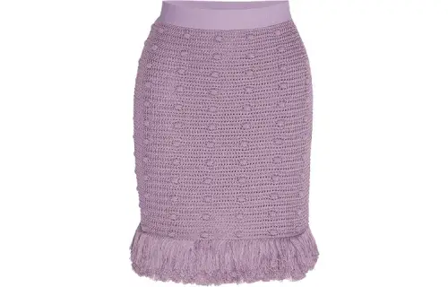 Bottega Veneta SS21 Casual Short Skirts Women's Lavender