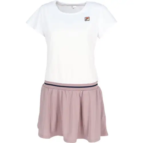 FILA Short Sleeved Dress Women's White