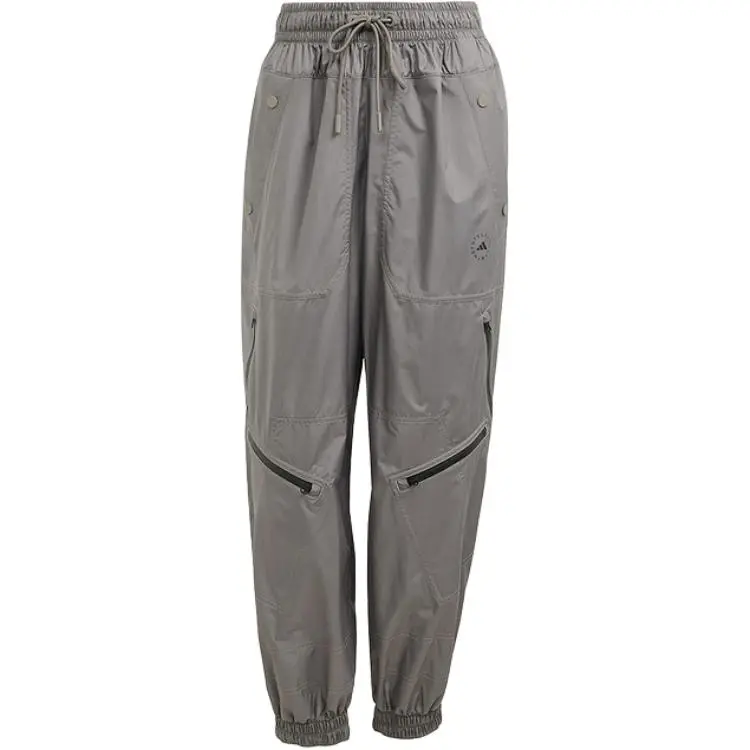 Adidas SS25 Knitted Sweatpants Women's Gray