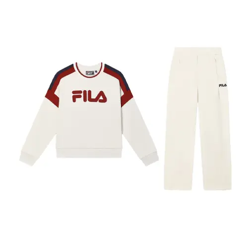 FILA ORIGINALE Casual Suit Women's Fresh Ivory