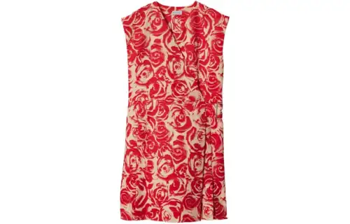 Burberry SS24 Sleeveless Dress Women's Red