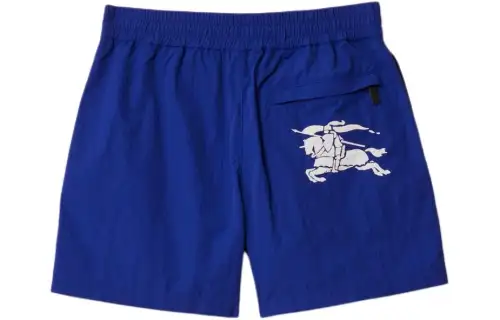 Burberry Equestrian Knight-appliqué shorts