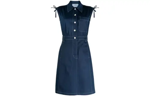 PRADA Sleeveless Dress Women's Blue