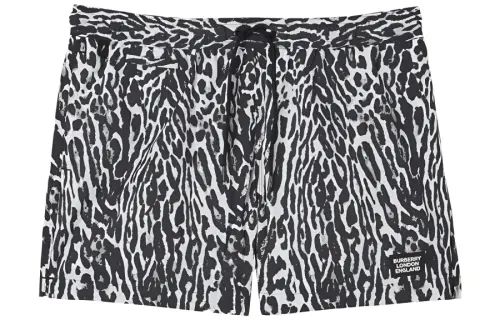 Burberry Beach Shorts Unisex Black