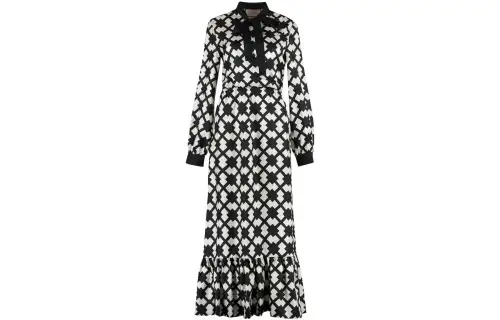 GUCCI Long Sleeved Dress Women's Black