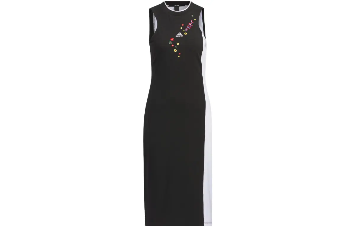 Adidas x SHUTING QIU Sleeveless Dress Women's Black White