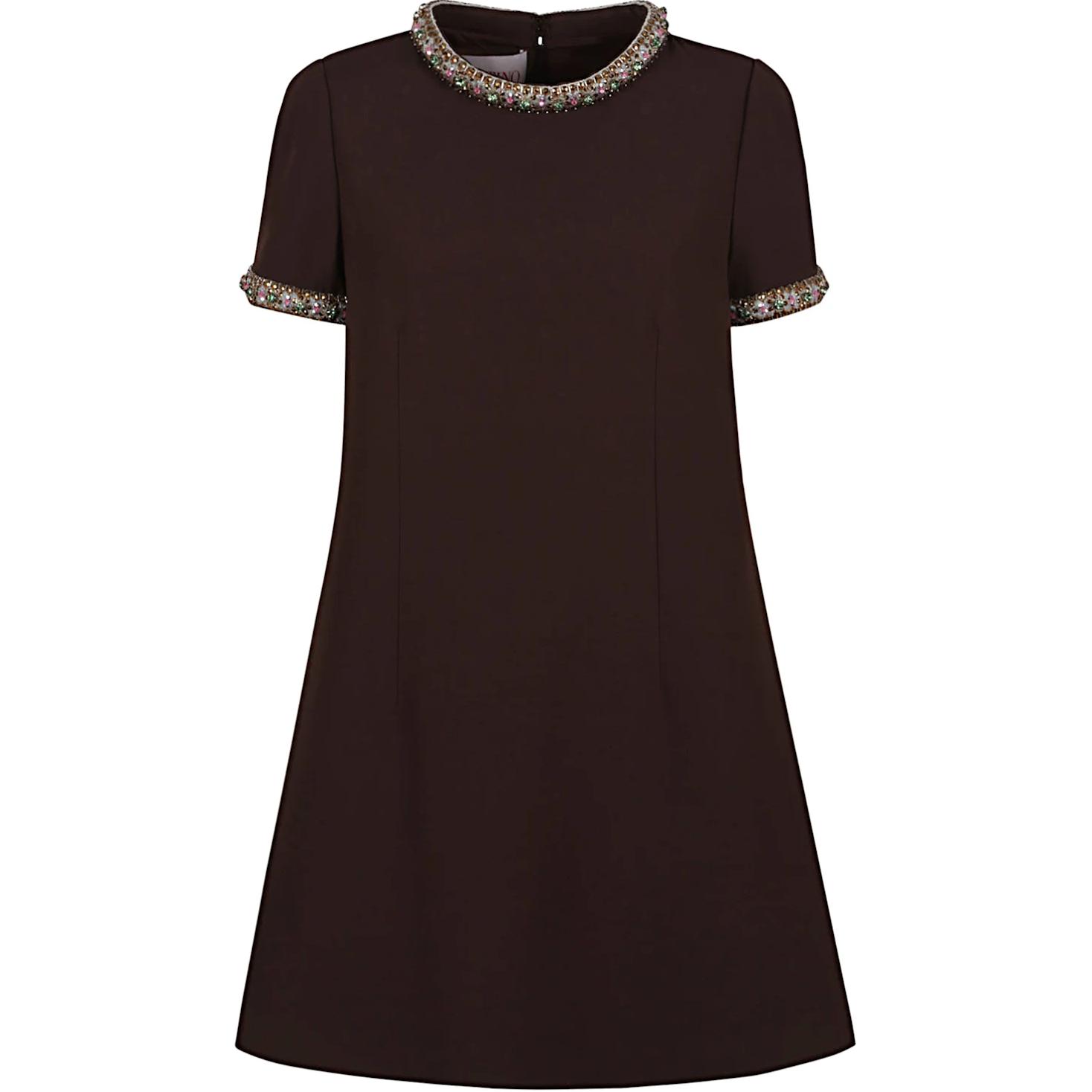 Женское платье Valentino Valentino SS25 (шоколадное)