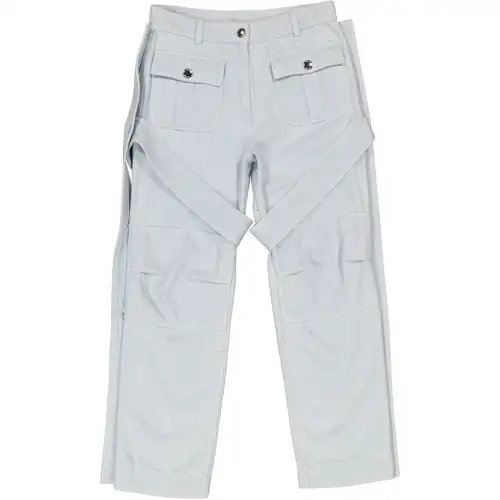 Burberry Cargo Pants Women's Blue