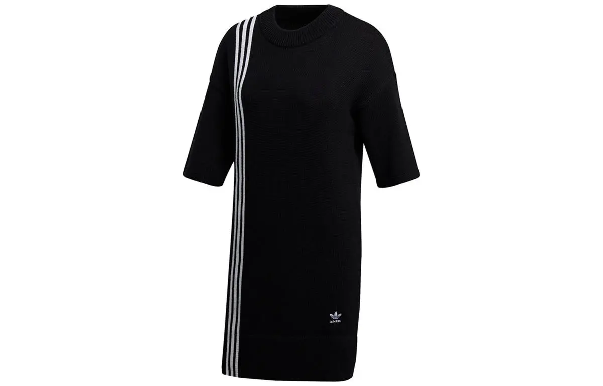 Adidas Originals Short Sleeved Dress Women's Black