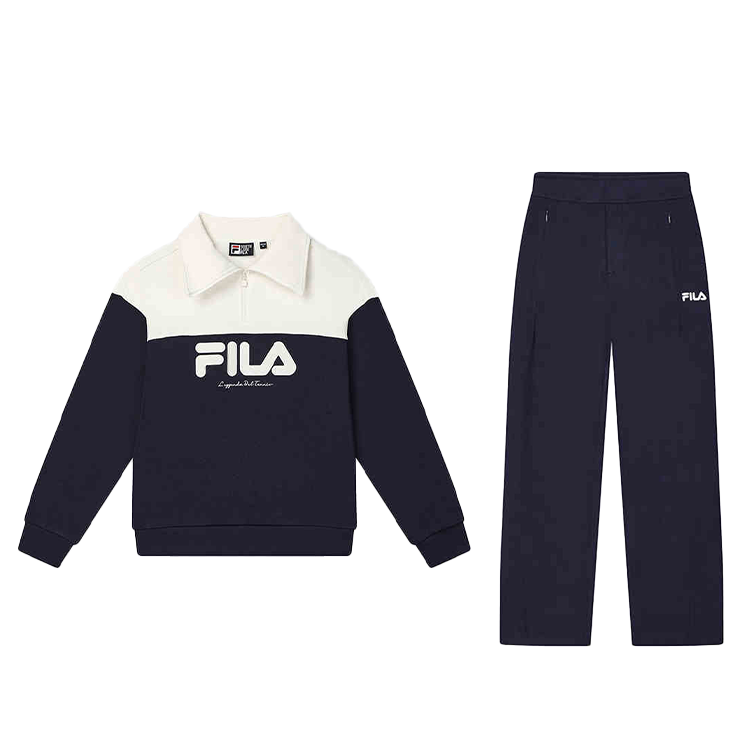 Женский костюм Fila ORIGINALE (черный)