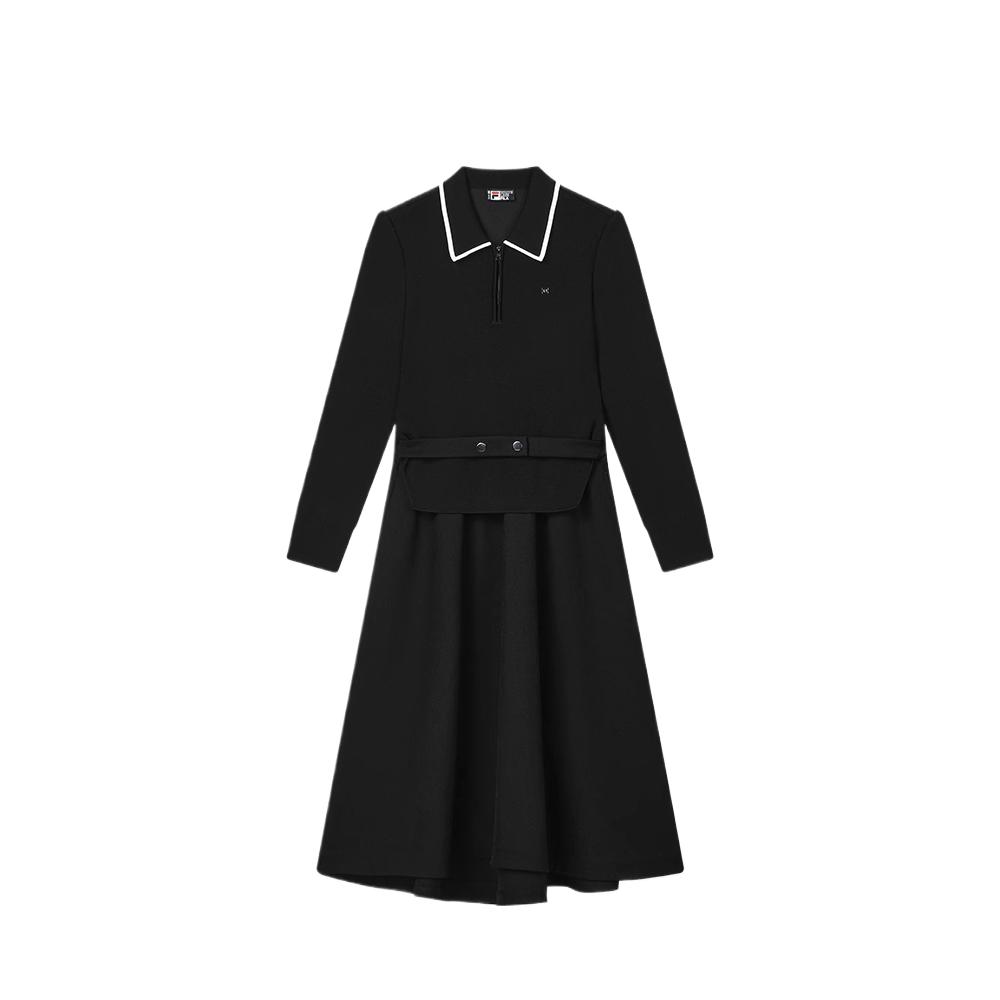 Женское платье Fila WHITE SS25 (черное)