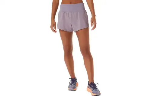 Asics Road 3.5in Short Casual Shorts Women's Purple