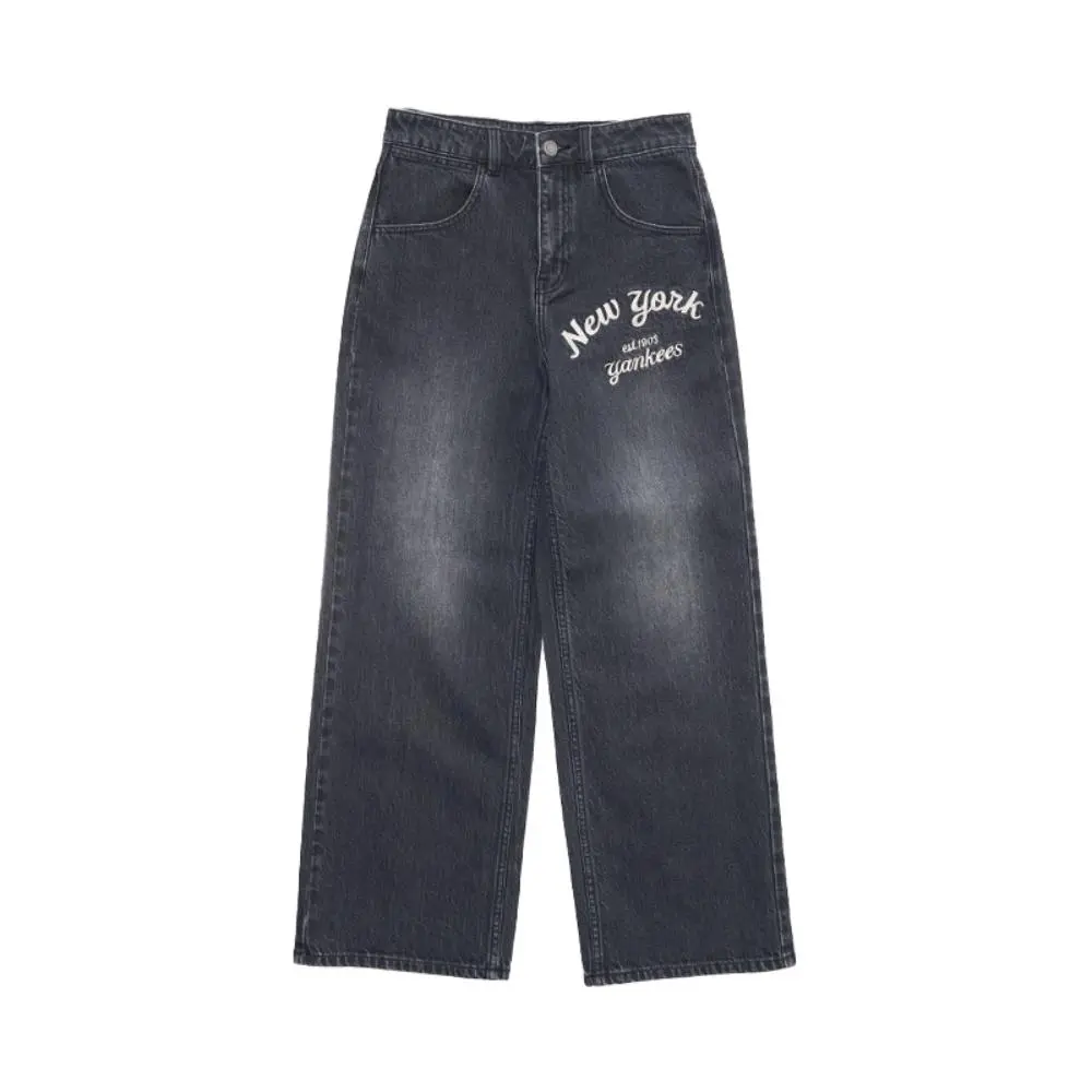 MLB New York Yankees Jeans Women's Charcoal Gray