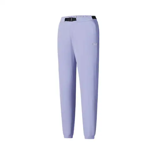 FILA AthleticsCYCLING SS25 Knitted Sweatpants Women's Galactic Light Purple PR