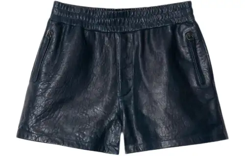 Burberry Casual Shorts Women's Blue