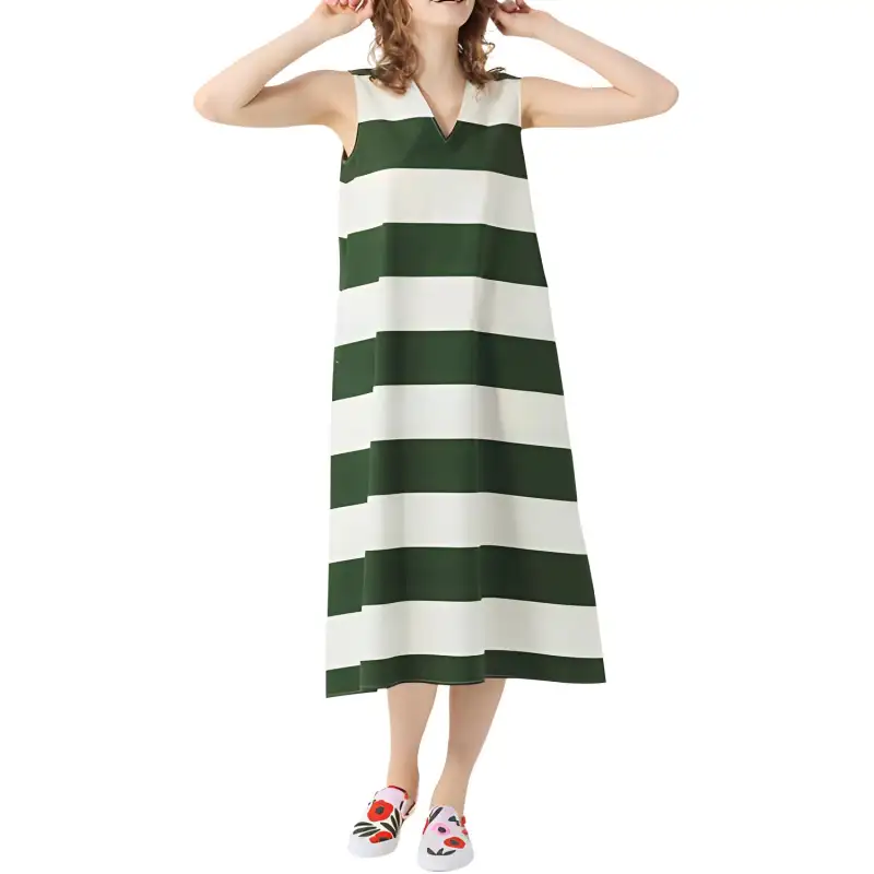 UNIQLO Sleeveless Dress Women's Olive
