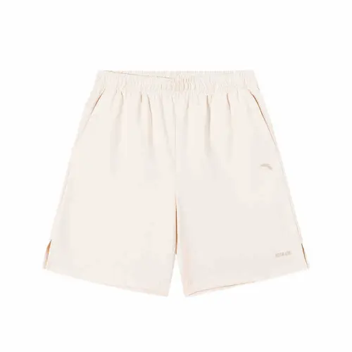 Anta Sports Lifestyle Collection Comprehensive Training Collection Casual Shorts Women's Fish Belly White