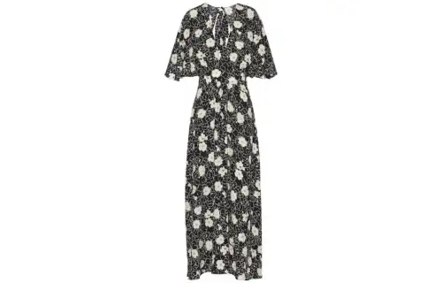 MIU MIU Short Sleeved Dress Women's Black