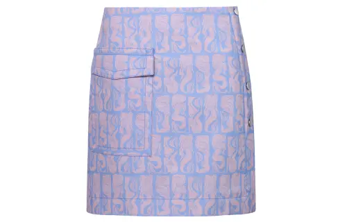 KENZO Casual Short Skirts Women's Purple