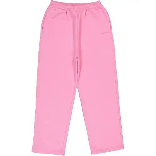 Balenciaga Knitted Sweatpants Loose Fit Women's Pink