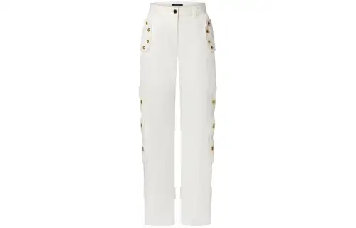 LOUIS VUITTON Jeans Women's White