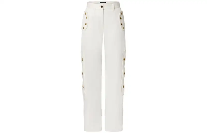 LOUIS VUITTON Jeans Women's White