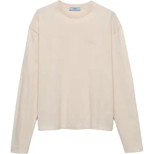 Prada long-sleeve logo T-shirt