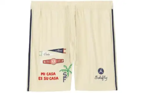 Jordan Athletic Logo Embroidery Casual Shorts