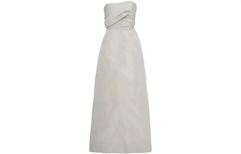 THE ROW Sleeveless Dresses Women's White Moderate Long