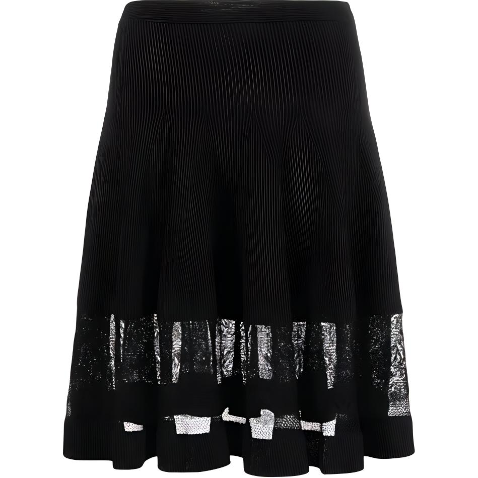 Женская юбка Alexander McQueen (черная)
